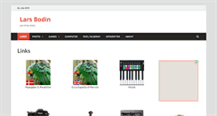 Desktop Screenshot of lars-bodin.dk
